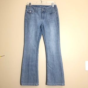 INC Denim Women's Regular Fit Bootleg Jean…